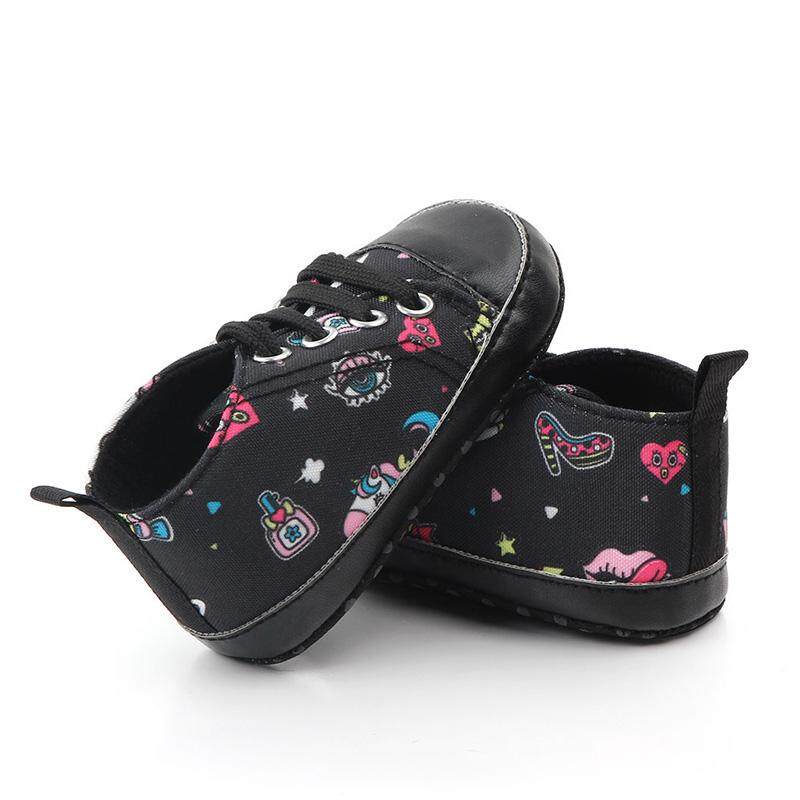 Giày Sneaker Đế Mềm Chống Trượt Thoáng Khí Dành Cho Bé Trai Bé Gái Tập Đi