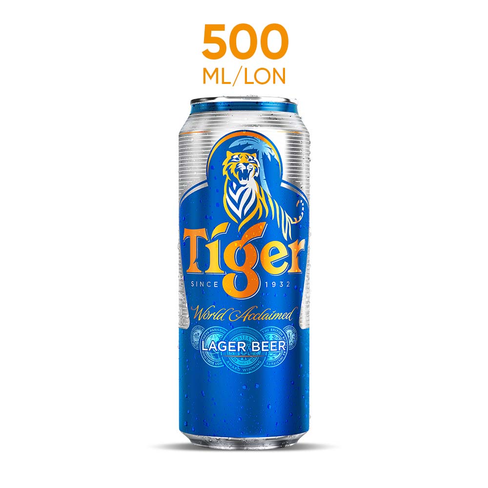 HỎA TỐC HCM - Thùng 12 lon bia Tiger 500ml/lon