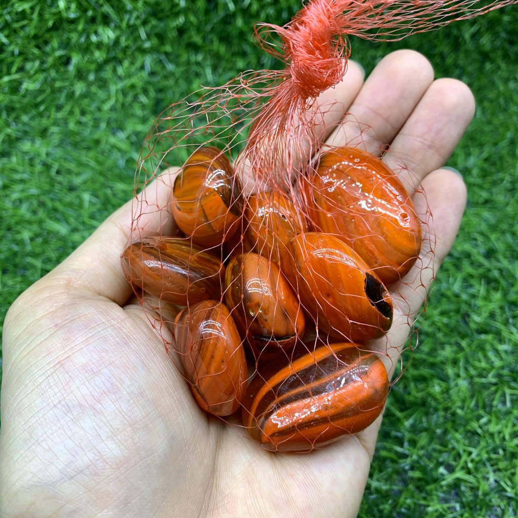 200gr Sỏi Nhiều Màu Trang Trí Bể Cá, Chậu Cây, Decor - Đá Phong Thủy