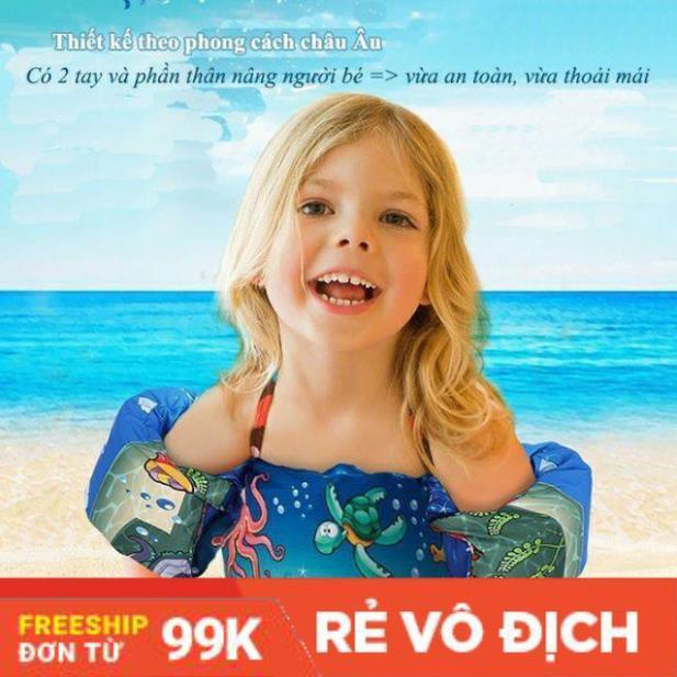 [Hàng Hot] Phao bơi trẻ em (từ 2 - 8 tuổi), Phao đeo tay chất liệu cao cấp tiêu chuẩn EU, an toàn cho bé