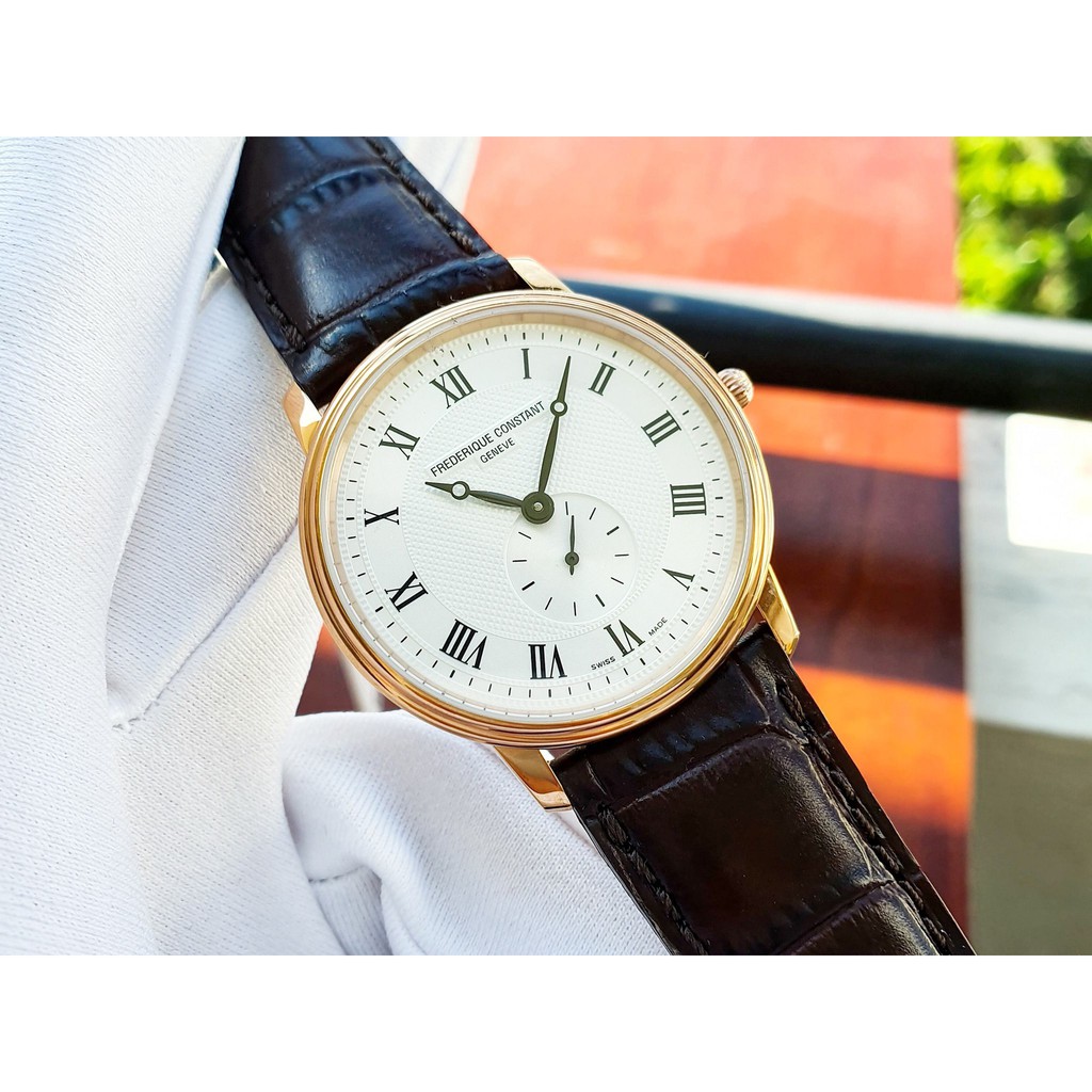 Đông hồ nam Frederique Constant FC-235M4S4 Rosegold