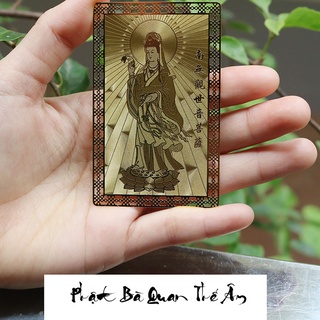 Thẻ Phật Bà Quan Thế Âm - Phổ độ chúng sinh - mang lại bình an may mắn