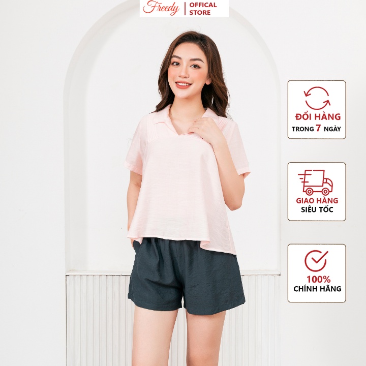 Đồ bộ nữ mặc nhà Freedy thoải mái, lịch sự tiện lợi khi đi ra ngoài BN12