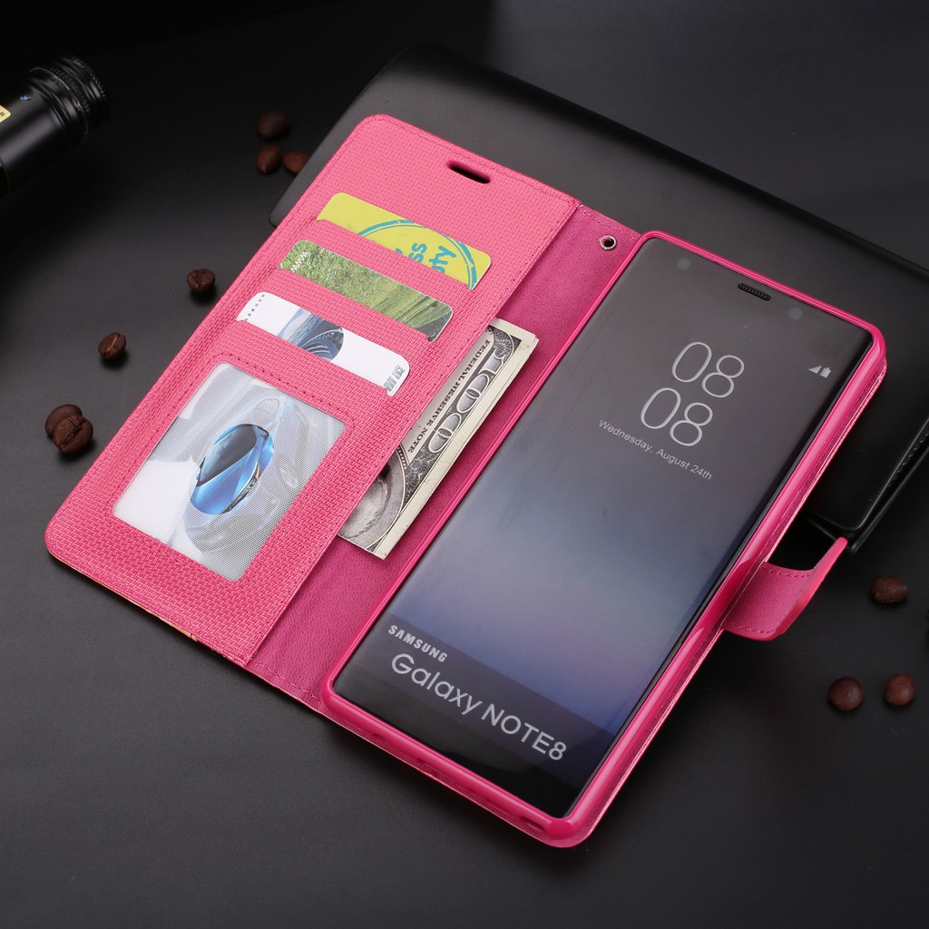 Bao da đính đá cho Samsung Note8 A3 A5 2017 | BigBuy360 - bigbuy360.vn