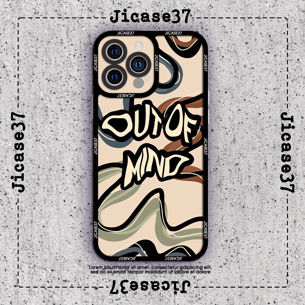 Ốp lưng iphone cạnh vuông Jicase Out of mind hiphop 6plus/6s/6splus/7/7plus/8/8plus/x/xs/11/12/pro/max/plus/promax