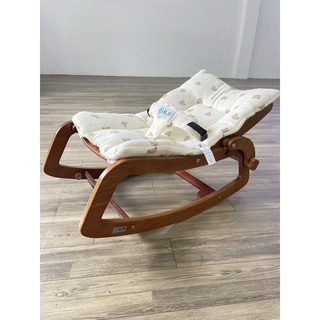 Ghế rung và bập bênh gỗ BUBI (kèm nệm)