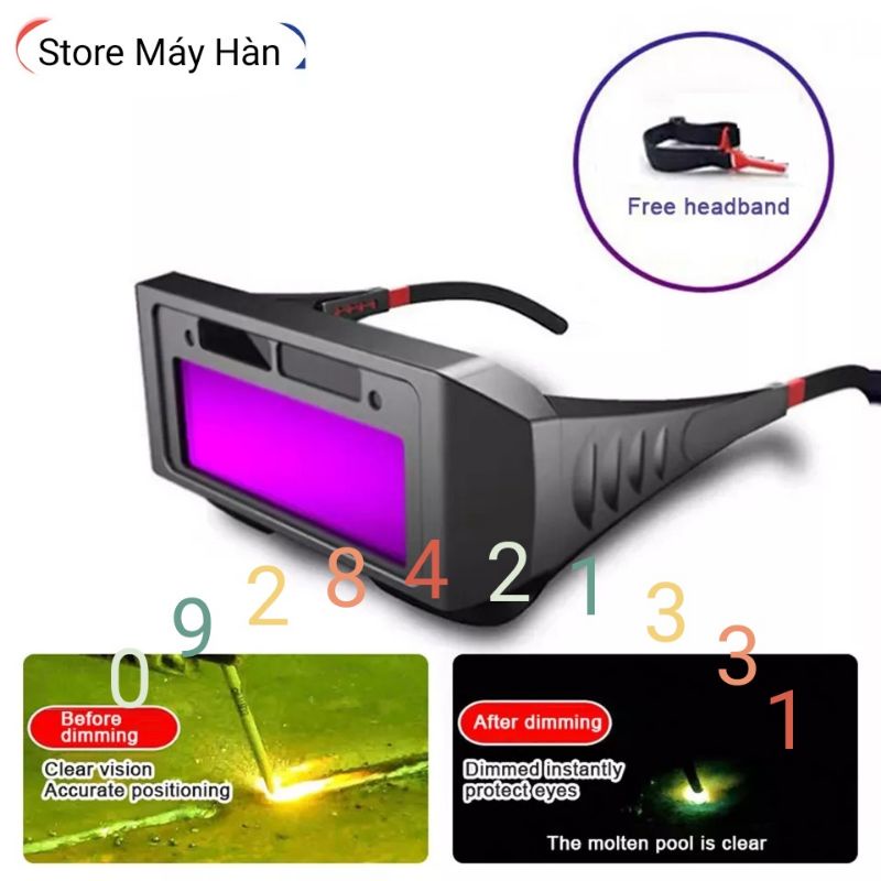Kính hàn điện tử cảm ứng độ nhạy cao Mẫu Mới 2022 Nhạy Hơn, Bền Hơn , Kiếng Hàn Tự Động Giá Tốt, Đảm B