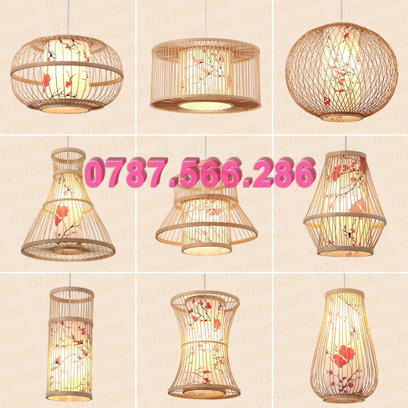 Đèn lồng mây tre đan giá xưởng tư vấn zalooo 0787566286
