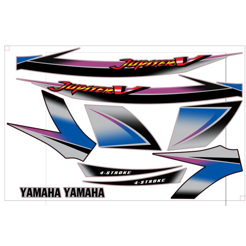 Tem rời dán xe jupiter v