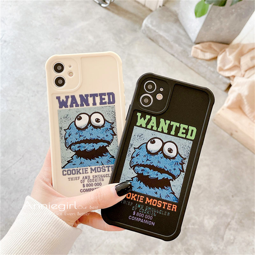 Ốp Điện Thoại TPU Mềm Họa Tiết Hoạt Hình Sesame Street Cho Iphone 12 11 Pro Max X Xs Max Xr 8 7 Plus | BigBuy360 - bigbuy360.vn
