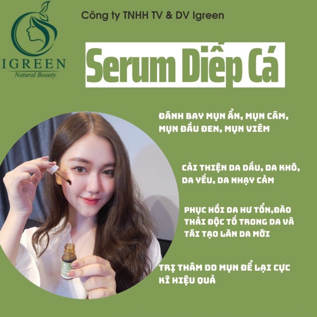 Sẻum diếp cá IGREEN