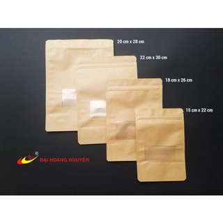 Túi giấy zipper đáy đứng