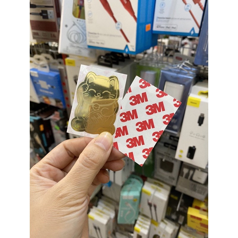 Mèo thần tài /Trâu thần tài /Trâu vàng dán ốp lưng điện thoại-RẺ VÔ ĐỊCH | BigBuy360 - bigbuy360.vn