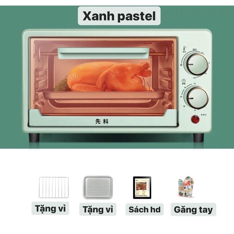 Lò nướng đa năng HINOO 12L siêu tiện dụng famito99