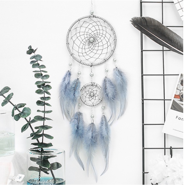 Dream Catcher 2 Vòng Màu Xám Bạc Chính Hãng Làm Quà Tặng Valentine
