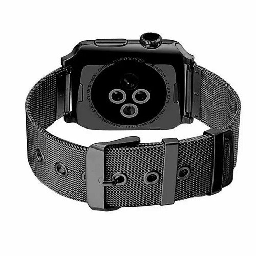 APPLE WATCH 42/44MM Dây Mloop lưới thép không gỉ- Khuy cài sang trọng