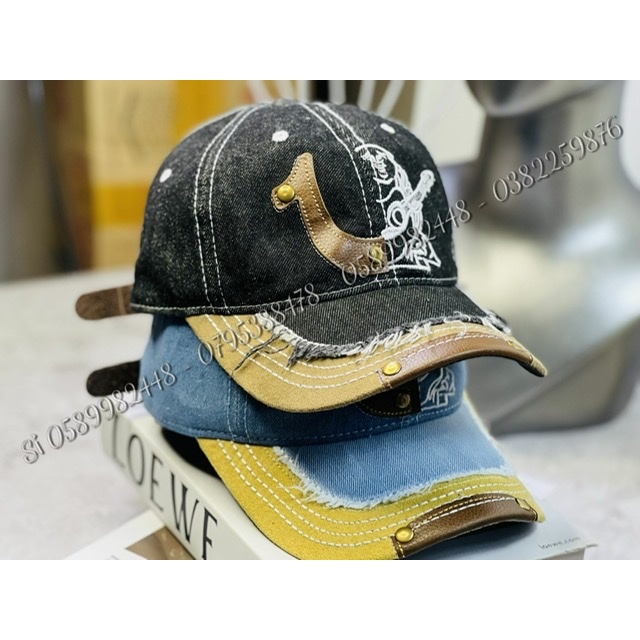 Nón kết địa rin vải Jeans cao cấp cực chất From xịn nam nữ (SỈ LE MU NÓN STOẺ)