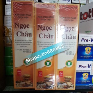 Ngọc Châu - kem đánh răng dược liệu