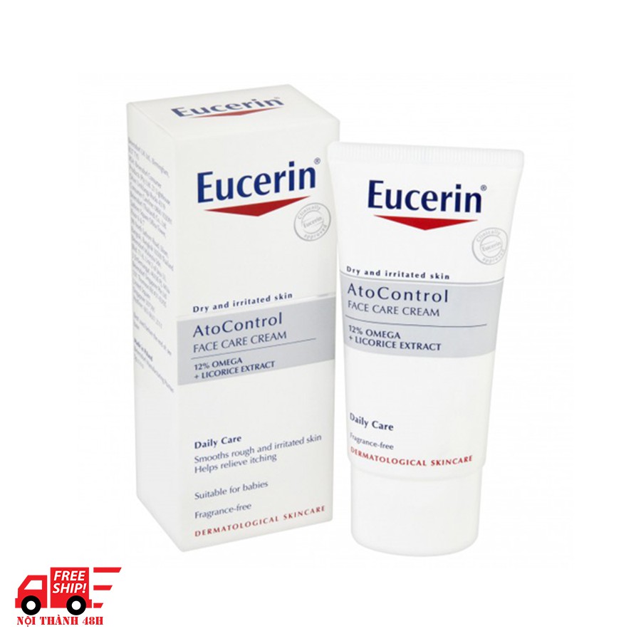 Kem dưỡng da mặt Eucerin Atocontrol Face Cream 50ml