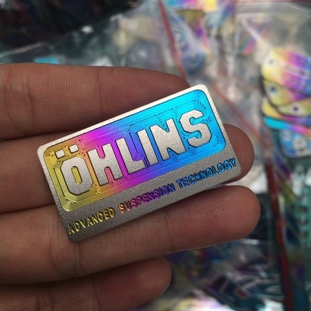 Tem Titan logo các dòng xe Yamaha, Honda, SYM có sẵn keo dán 3M dùng để trang trí làm đẹp nổi bật xế yêu của bạn