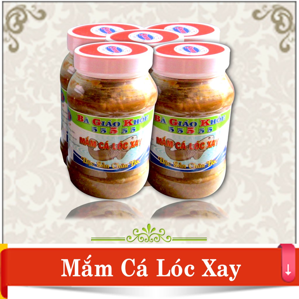 Mắm cá lóc xay - Bà Giáo Khỏe 55555 - hủ 500gr