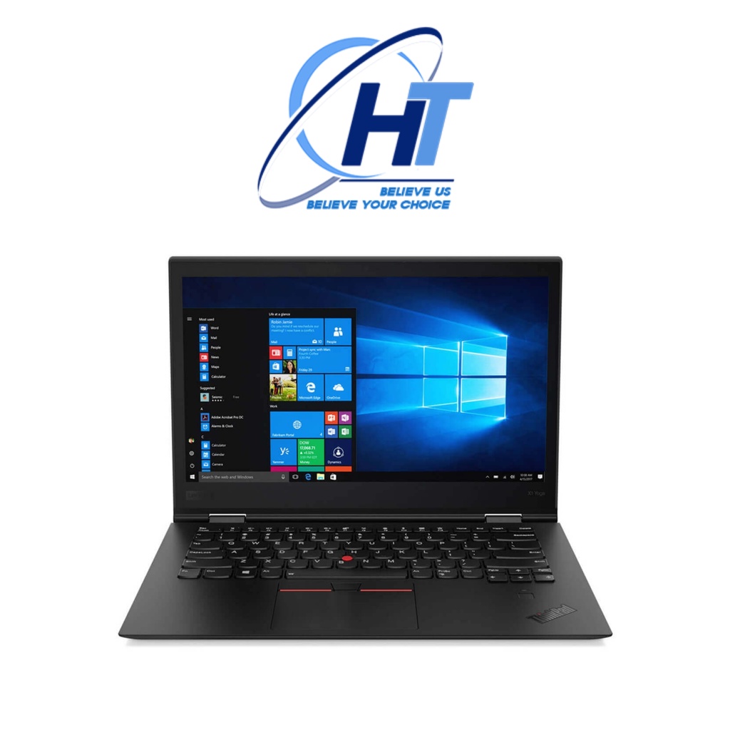 Laptop Lenovo ThinkPad X1 Carbon Yoga Gen 3 Core i7-8650U, Ram 16GB, 512GB SSD, 14.0 Inch FHD TouchScreen