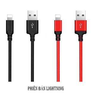 Cáp Sạc Nhanh Dây Dù  IP/Micro/TypeC 1M/2M