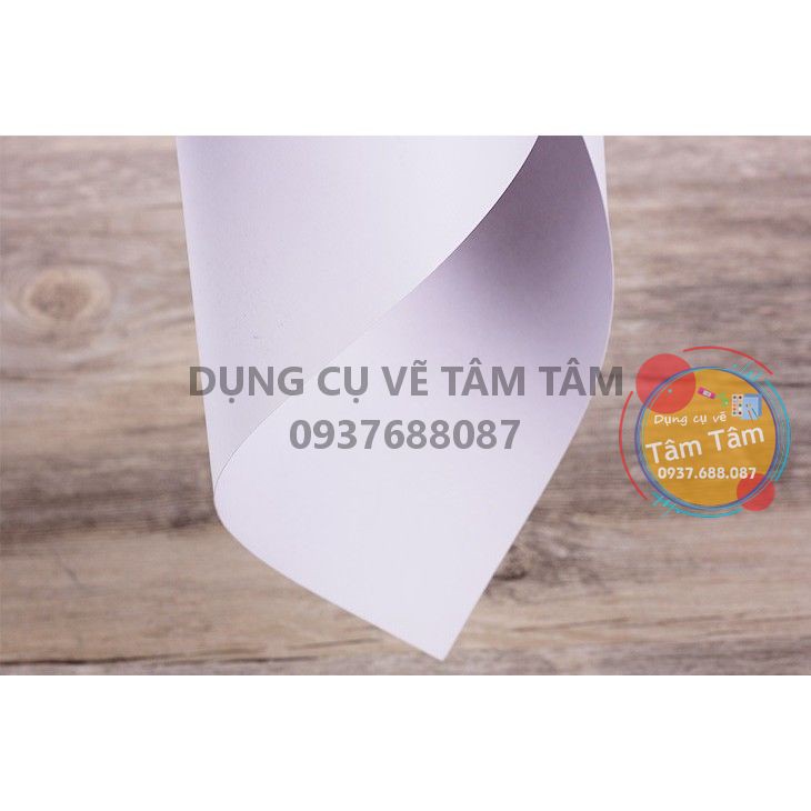 [ TÂM TÂM ] Giấy Roki,Giấy kỹ thuật, Giấy vẽ roki định lượng 250gsm