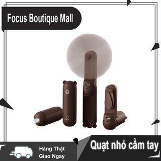 Quạt cầm tay cao cấp 4800mAh Quạt di động nhỏ 3 trong 1 Bộ sạc di động / Đèn pin