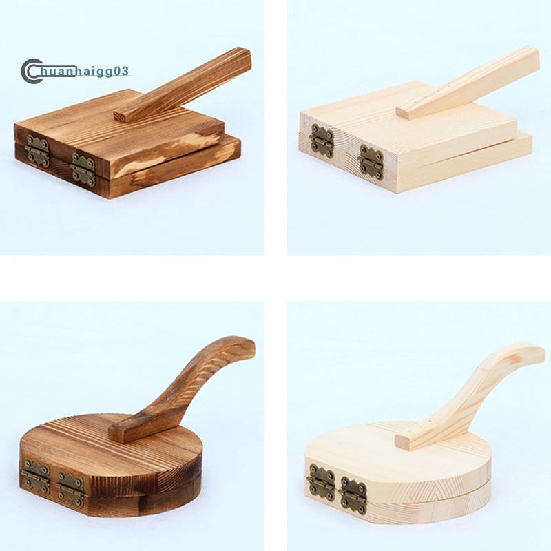 Dụng Cụ Ép Bột Làm Há Cảo Bằng Gỗ Tiện Dụng