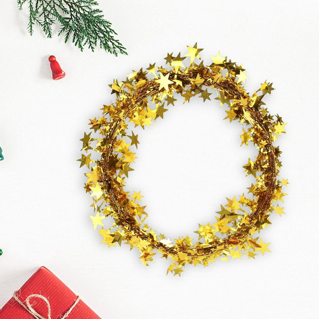 Dây Treo Trang Trí Giáng Sinh Hình Ngôi Sao 7.5m