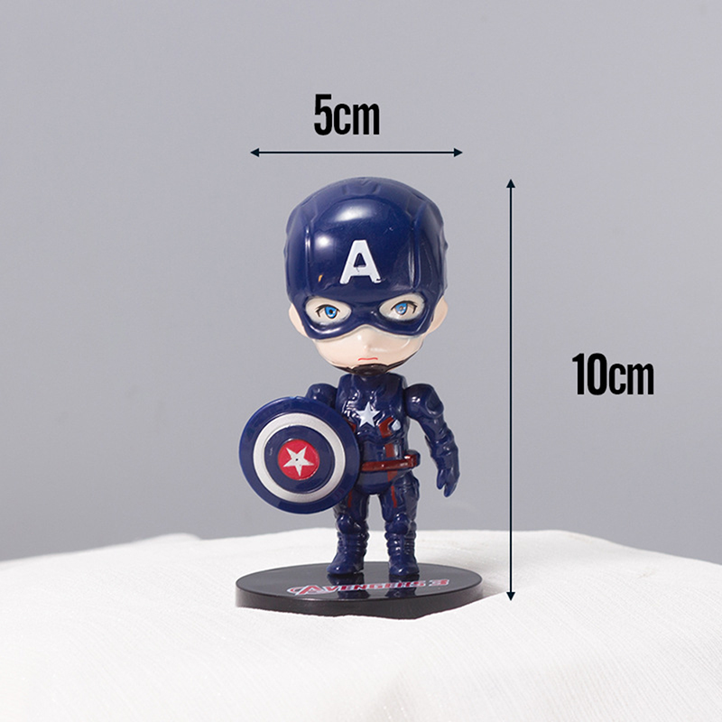 Mô hình nhân vật siêu anh hùng Iron Man / Spiderman JP1 chất lượng cao