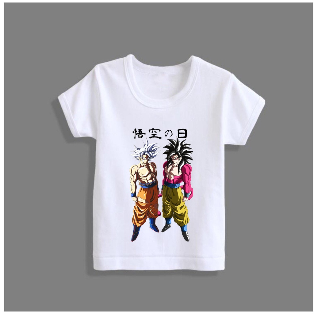 áo thun bé trai songoku dragonball 7 viên ngọc rồng bé trai nhân vật anime dễ thương GK157 cotton co giãn thoải mái