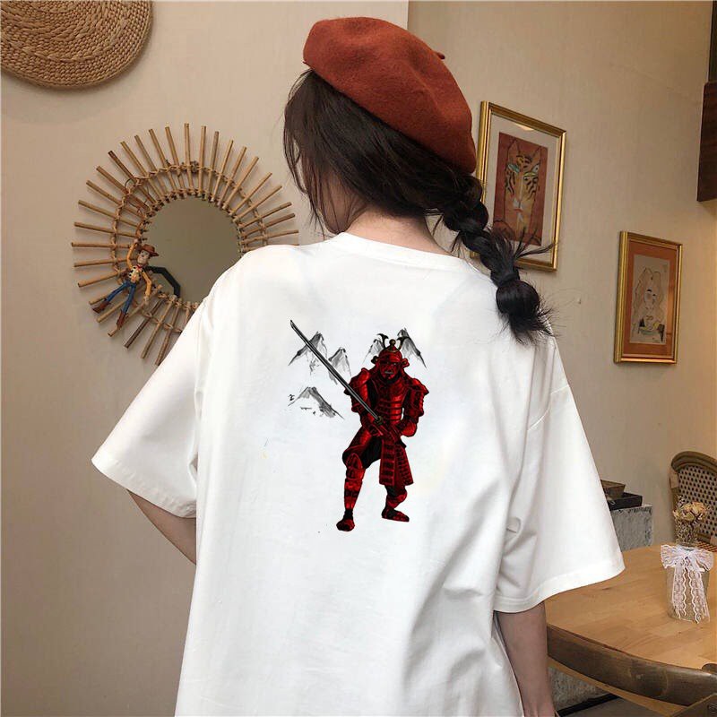 Áo thun tay lỡ nữ form rộng Samurai form rộng vải dày mịn 2020T1837