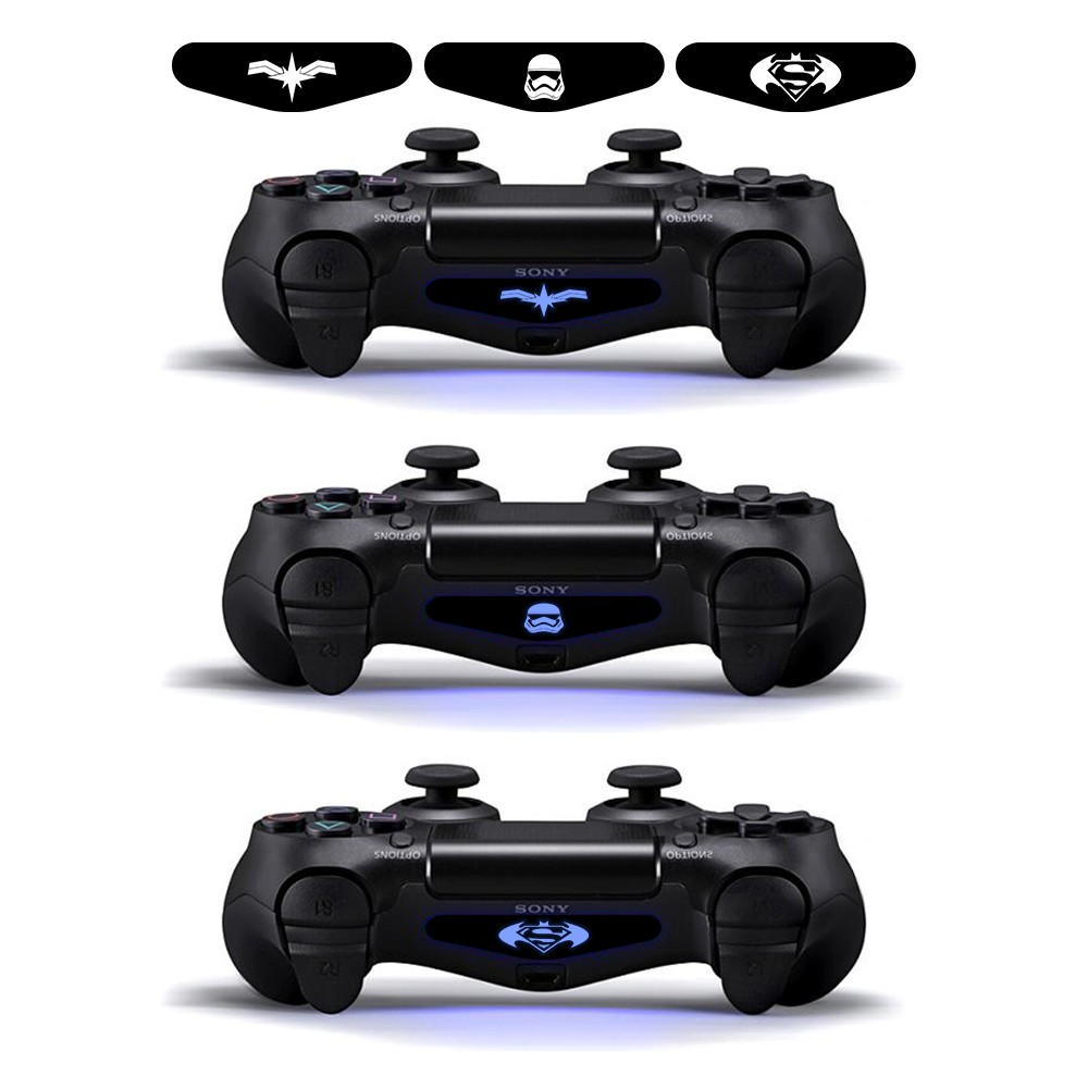 Bộ 4/9/48 miếng dán đèn led chất lượng dành cho tay cầm chơi game ps4