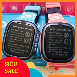 SALE RẺ NHẤT Đồng hồ định vị thông minh trẻ em Y92 - Đồng hồ nghe gọi chính hãng - chống nước  Wifi -Có Tiếng Việt- Bh 1