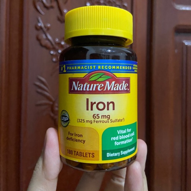 Viên Sắt bổ máu Iron Nature Made
