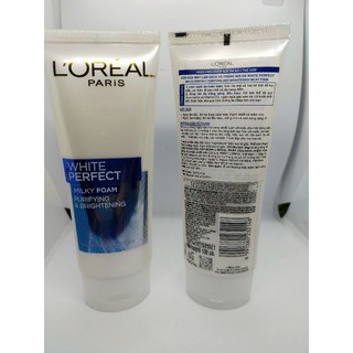 L'Oreal Paris WHITE PERFECT Sữa Rửa Mặt