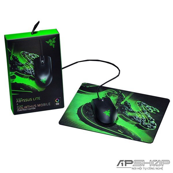 Bộ sản phẩm Razer Abyssus Lite-Razer Goliathus Mobile Construct Edition_RZ83-02730100-B3M1