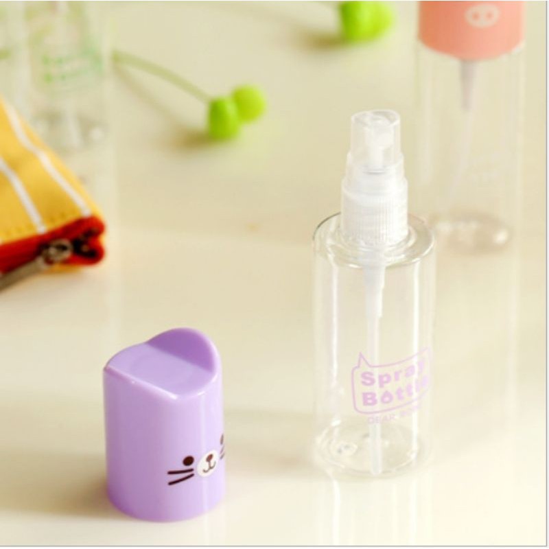 Lọ xịt phun sương nhỏ hoạ tiết hoạt hình