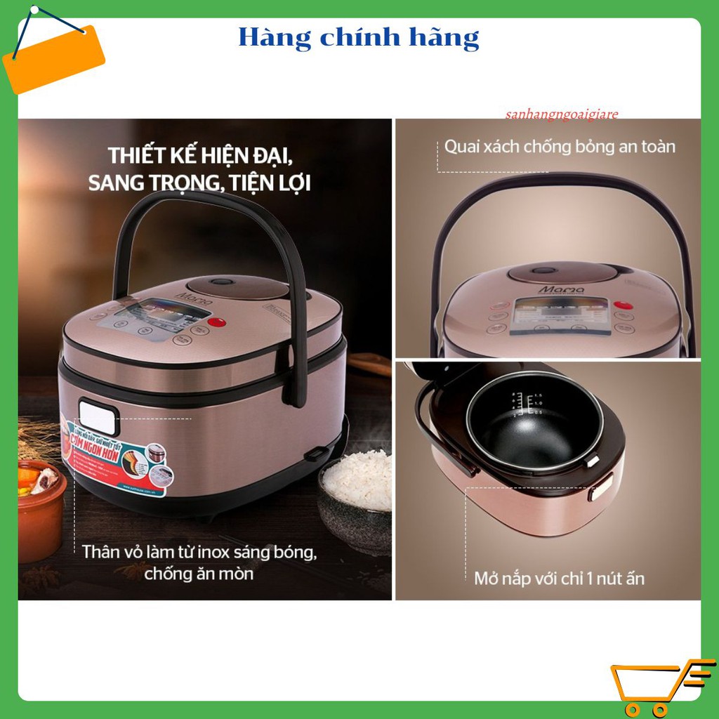 Nồi cơm điện tử 1.5L SUNHOUSE MAMA SHD8915