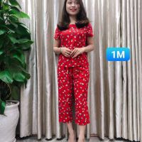 Bộ lanh lụa mặc nhà_bộ lanh ngố