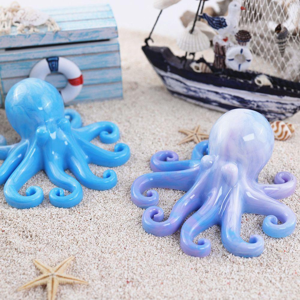 GOGOUP Khuôn Silicone Hình Bạch Tuộc Đại Dương Làm Quà Tặng Giáng Sinh