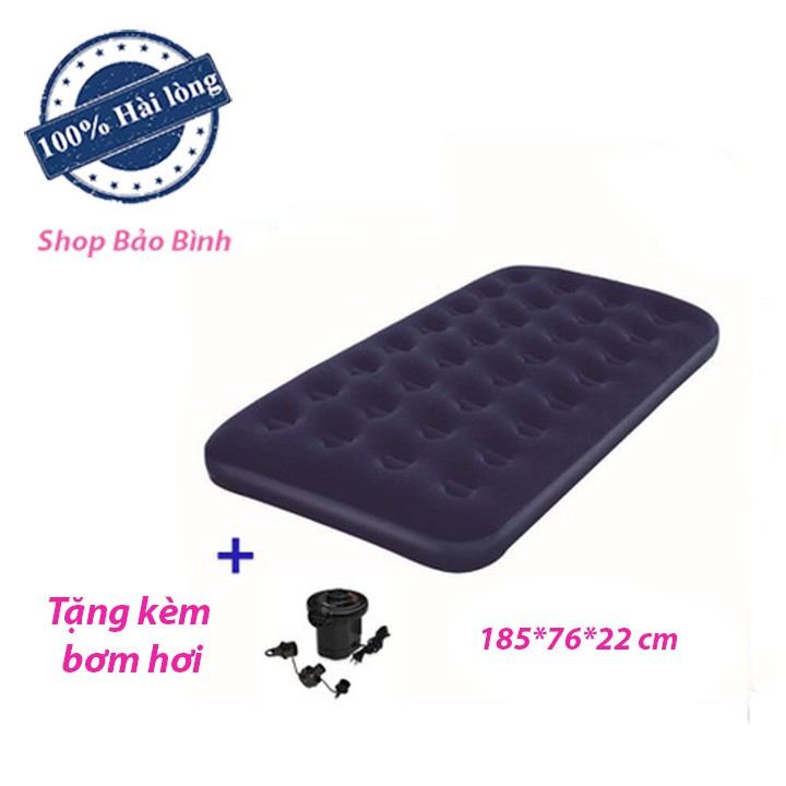 Đệm hơi Bestway 67000 TẶNG kèm bơm điện tiện dụng