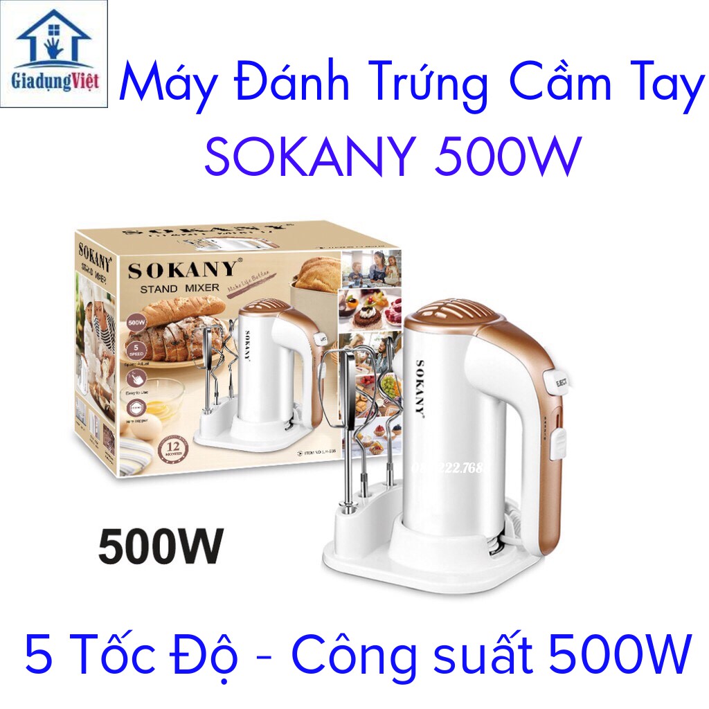 Máy Đánh Trứng SOKANY Công Suất 500W