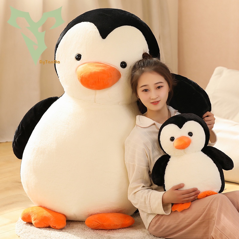Chim Cánh Cụt Nhồi Bông Dễ Thương Dùng Làm Gối Ôm