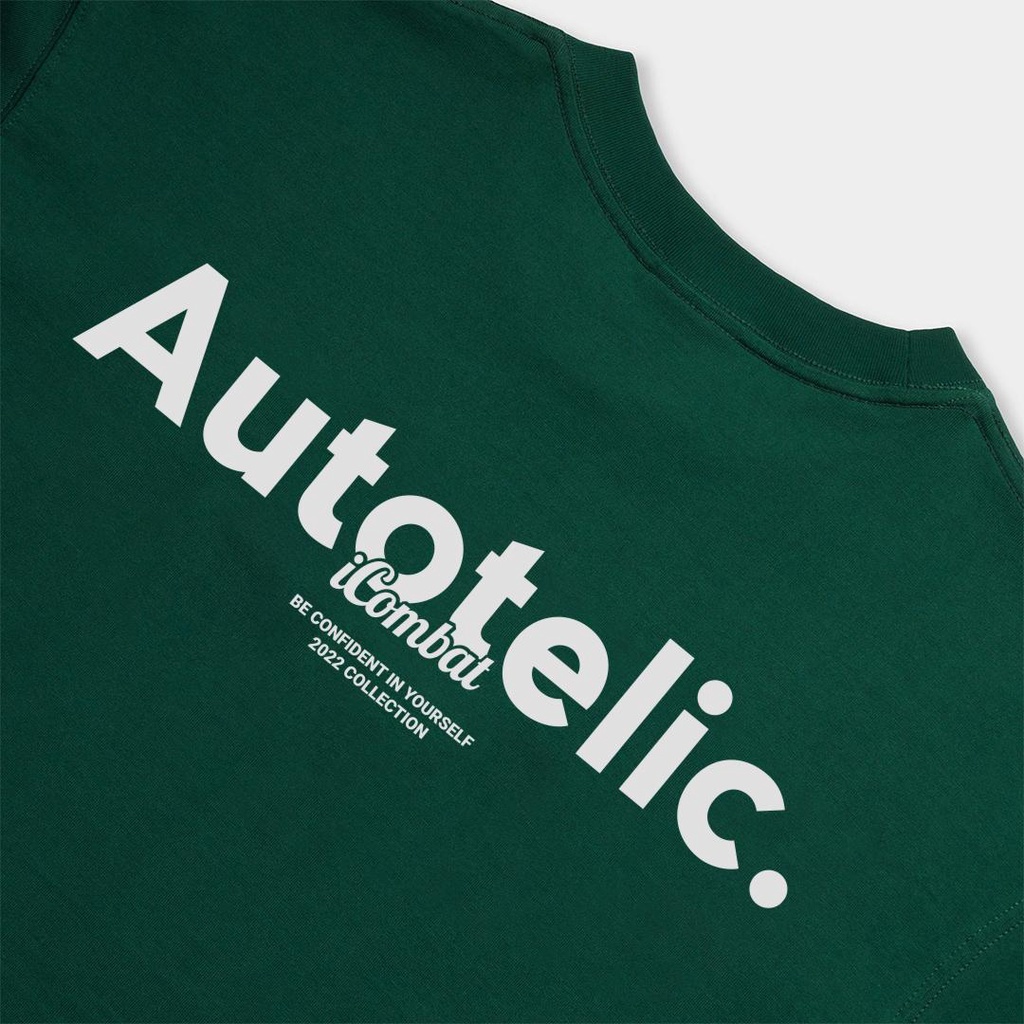 Áo thun Essential Tee Autotelic v2.0 / Màu Xanh lá 100% cotton BBS WEAR