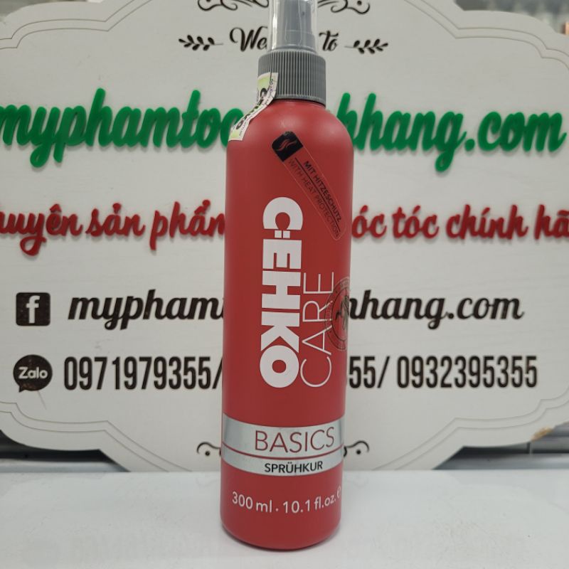 XỊT DƯỠNG CHO TÓC HƯ TỔN CEHKO CHO TÓC 300ML