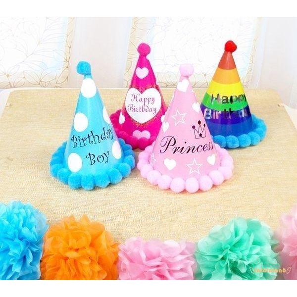 Mũ nón giấy đa dạng Trang phục bé gái Bé trai Đồ dùng dự tiệc Trang trí sinh nhật