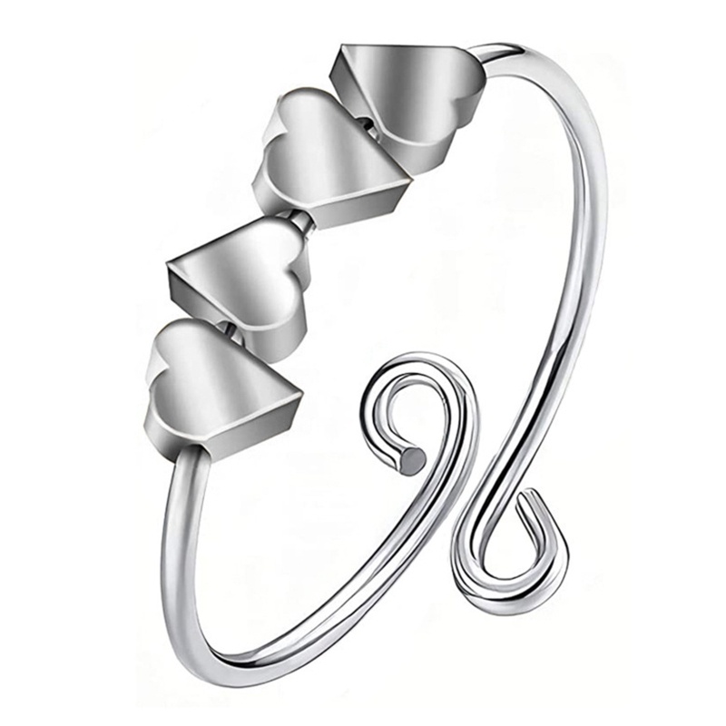 Nhẫn Mặt Trái Tim Tâm Trạng Độc Đáo Cho Nữ